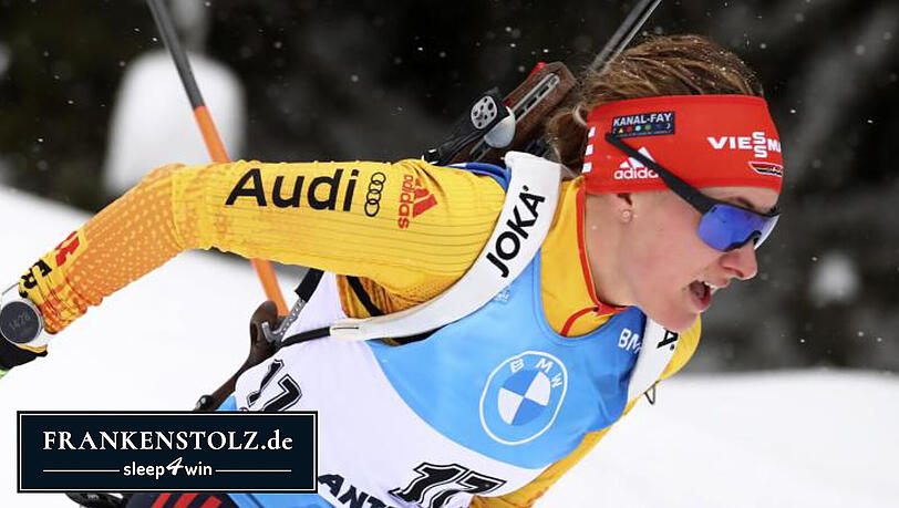 Biathletin Janina Hettich berichtet vom Chaos in Finnland. (Archivbild)