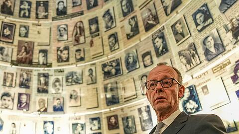 Merz besucht die Holocaust-Gedenkstätte Yad Vashem