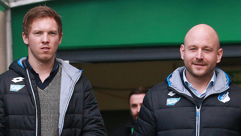 Hoffenheimer Gespann: Trainer Julian Nagelsmann (links) und Manager Alexander Rosen.
