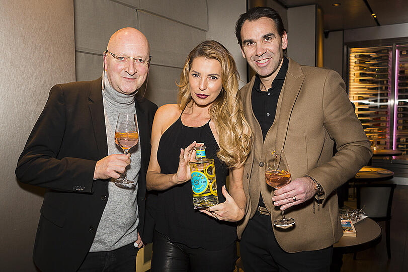 Marius Breitenberger, Giulia Siegel und Michael Wilhelmer