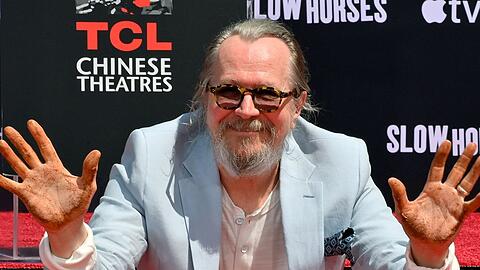 Gary Oldman bei der Fuß- und Handabdruckzeremonie in L.A.