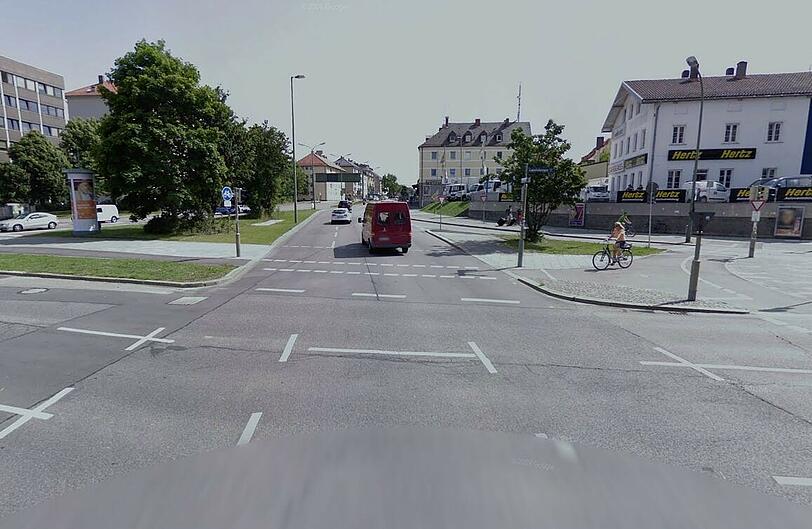 Auf der Kreuzung Landsberger/Fürstenrieder Straße wurde der 52-Jährige umgefahren.