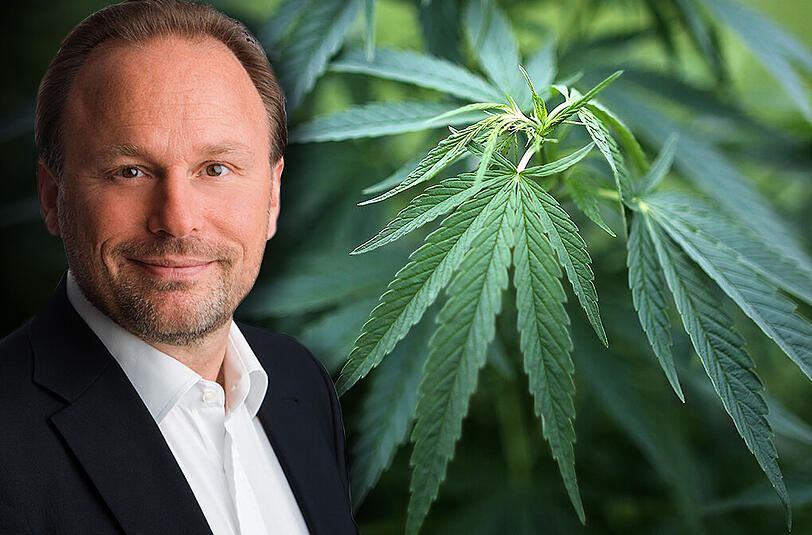 Andreas Keck, Vorsitzender der München-FDP fordert die Legalisierung von Cannabis.