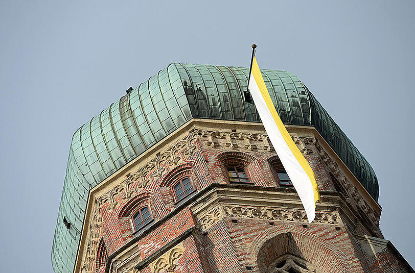 Die Frauenkirche, Münchens schönster Ziegelbau.