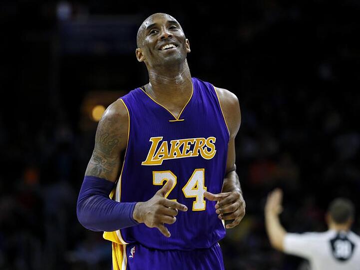 NBA-Legende Bryant spielte seine gesamte Karriere für die Los Angeles Lakers.