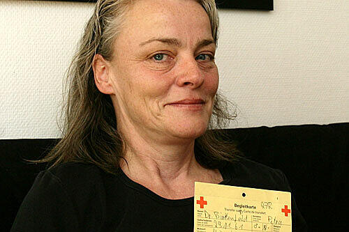 Erschöpft, aber froh: Petra Birkenfeld