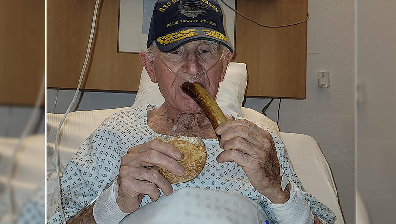 Noch angeschlagen, aber (lebens)hungrig: Frederic von Anhalt