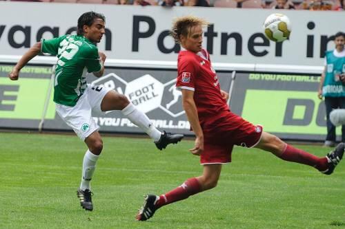 Sein Tor machte die Partie nocheinmal spannend: Sami Allagui beim 1:2 auf dem Betzenberg
