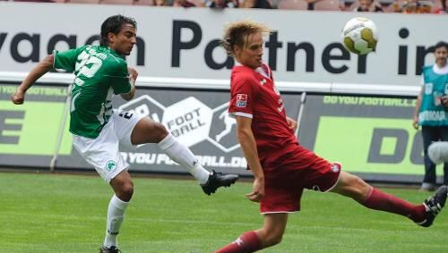 Sein Tor machte die Partie nocheinmal spannend: Sami Allagui beim 1:2 auf dem Betzenberg