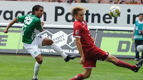 Sein Tor machte die Partie nocheinmal spannend: Sami Allagui beim 1:2 auf dem Betzenberg