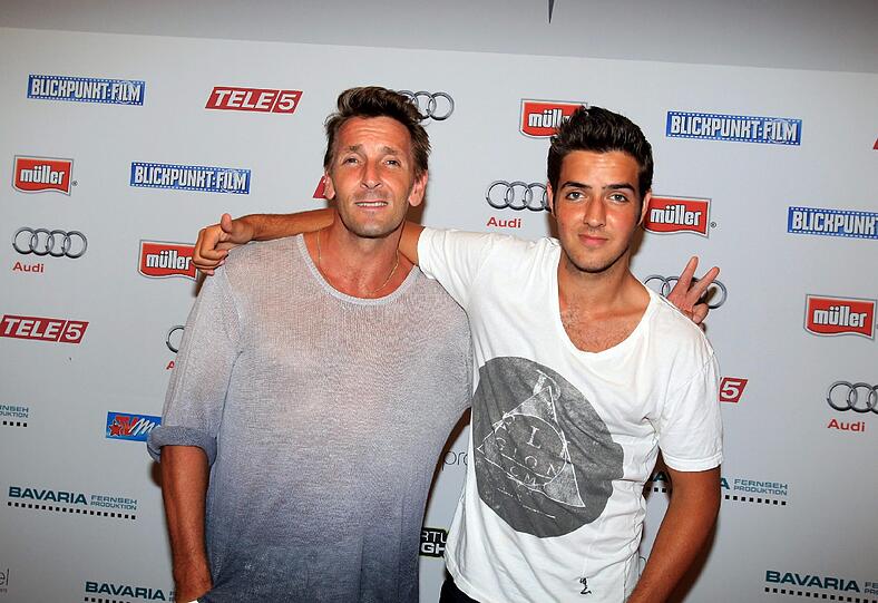 Mark Keller mit Sohn Aaron