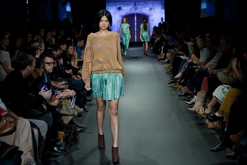Sexy und selbstbewusst: so präsentieren die Models die Kreationen auf der Tel Aviv Fashion Week.