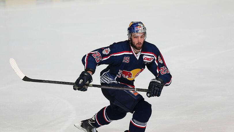 Endlich wieder fit Grant Lewis, Verteidiger des EHC Red Bull München. Endlich wieder fit Grant Lewis, Verteidiger des EHC Red Bull München.