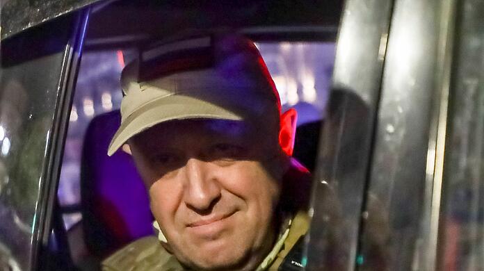 Wagner-Chef Jewgeni Prigoschin stoppte seinen Vormarsch erst rund 200 Kilometer vor Moskau. Wagner-Chef Jewgeni Prigoschin stoppte seinen Vormarsch erst rund 200 Kilometer vor Moskau.