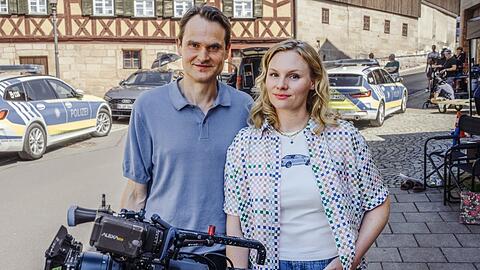 Neuer Franken-Tatort "Gottesgarten": Drehstart für Rosalie Thomass und Fabian Hinrichs.