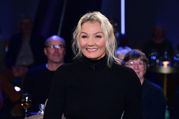 In der NDR-Talkshow erz&auml;hlte Franzi van Almsick, warum ihre S&ouml;hne ungerne mit ihr in den Pool steigen.