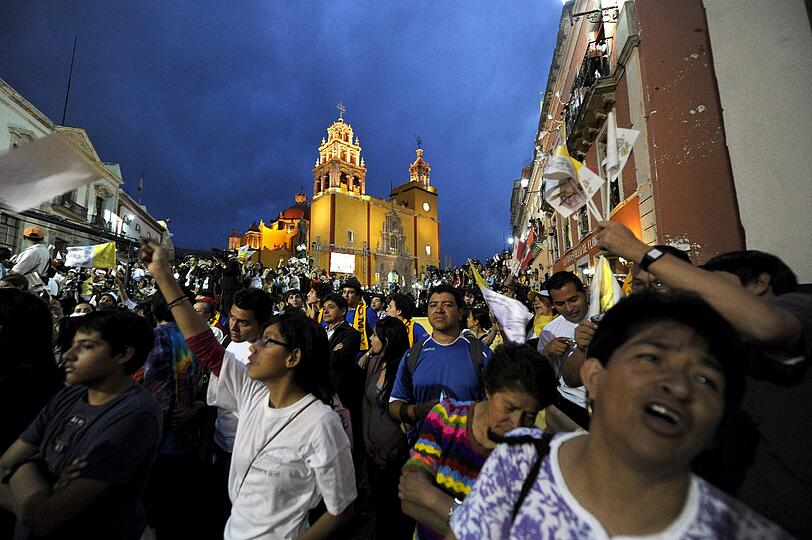 Papst Benedict XVI in Mexiko - sehen Sie hier die Bilder...