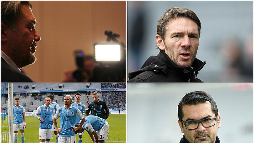 Gerhard Mayrhofer, Markus von Ahlen, die Spieler oder Gerhard Poschner. Wer trägt die Schuld für die verpatzte Hinrunde? (Die Löwen sammelten in 17 Spielen gerade mal 15 Punkte.) Gerhard Mayrhofer, Markus von Ahlen, die Spieler oder Gerhard Poschner. Wer trägt die Schuld für die verpatzte Hinrunde? (Die Löwen sammelten in 17 Spielen gerade mal 15 Punkte.)