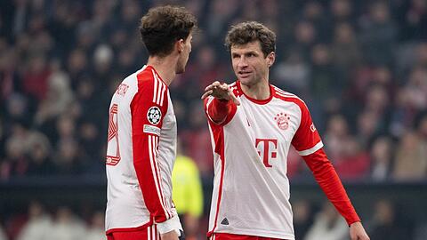 Einer, der beim FC Bayern was zu sagen hat: Anfürer Thomas Müller.
