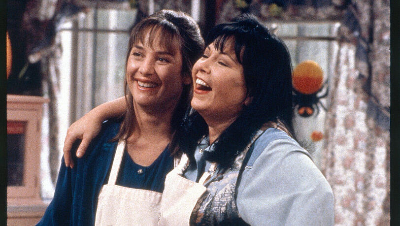 Ein Herz und eine Seele: Die beiden Schwestern Jackie (li.) und Roseanne Ein Herz und eine Seele: Die beiden Schwestern Jackie (li.) und Roseanne