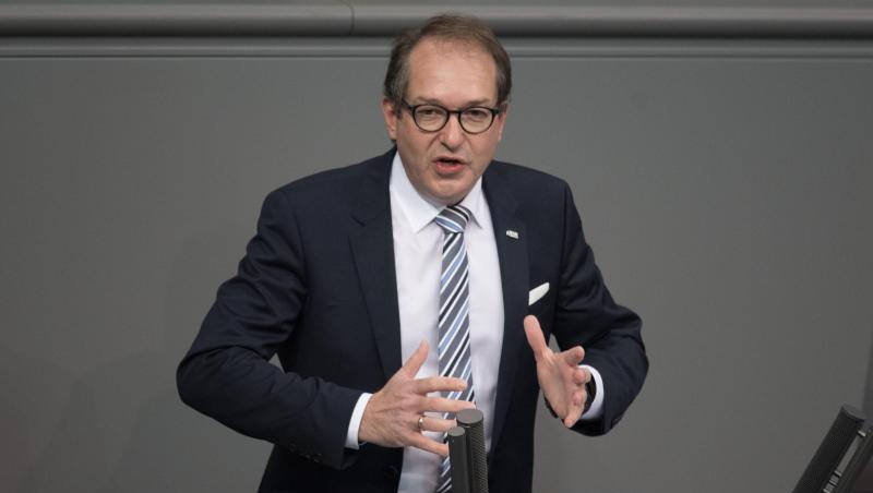 Alexander Dobrindt (CSU) spricht im Deutschen Bundestag. Foto: Jörg Carstensen/dpa/Archivbild Alexander Dobrindt (CSU) spricht im Deutschen Bundestag. Foto: Jörg Carstensen/dpa/Archivbild