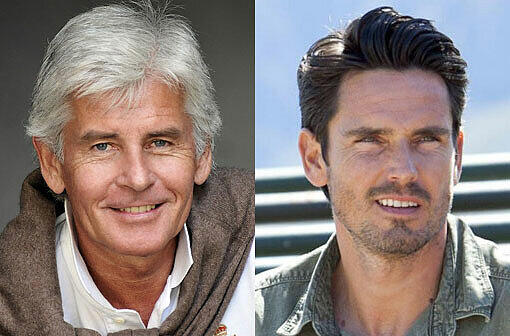 Frederic Meisner (links) und der Bachelor Jan Kralitschka (rechts): Eine gewisse Ähnlichkeit ist vorhanden.