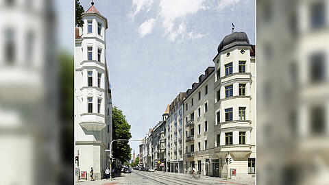 Die Fassade des Hauses wird wenig verändert, auffällig sind aber die Dachgauben. Auch Innen soll es licht und hell werden.
