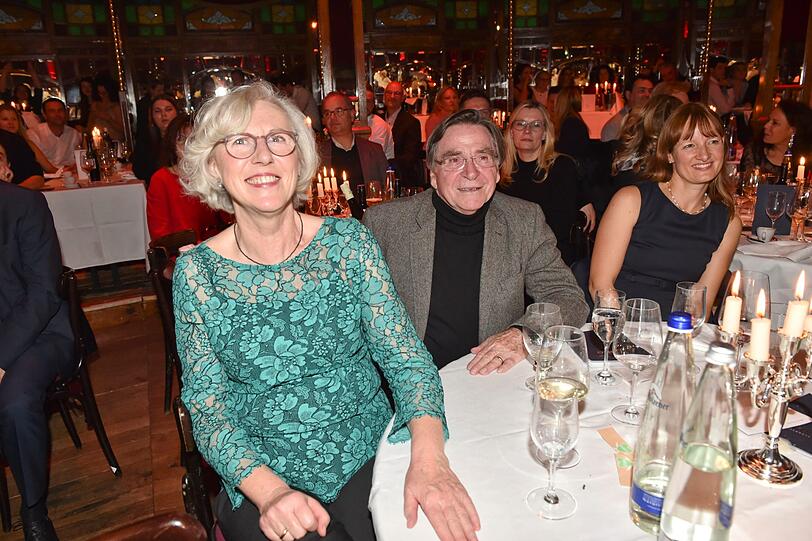 Elmar Wepper mit Frau Anita.