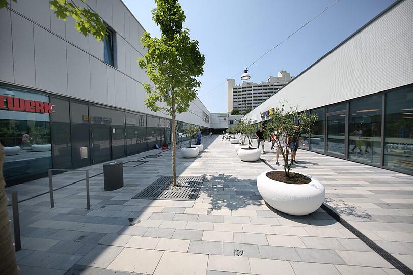 Wo lange viel brach lag, wird am Donnerstag ein Einkaufszentrum eröffnet: das Forum Schwanthalerhöhe.