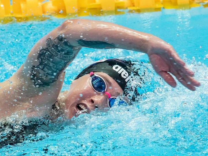Hat mit einem deutschen Rekord souverän das WM-Finale über 1500 Meter erreicht: Sarah Köhler.