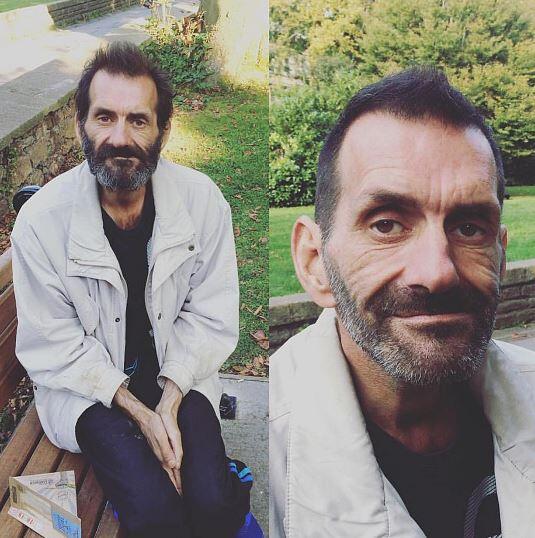 Haare geschnitten, Bart gestutzt - Dave kann sich definitiv sehen lassen.