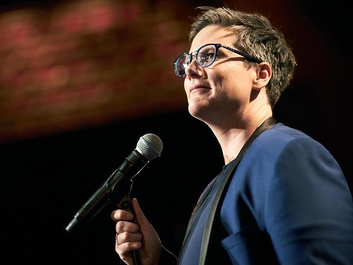 Die australische Komikerin Hannah Gadsby ist mit ihrem Programm "Nanette" zum Star geworden.