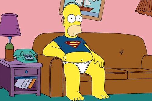 Im neuen Vorspann will das Sofa nicht so wie Homer Simpson es will