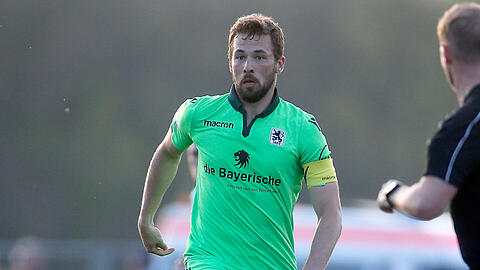 Trainer Daniel Bierofka vertraut weiter auf seine Anführer-Qualitäten: Felix Weber, alter und neuer Spielführer des TSV 1860.