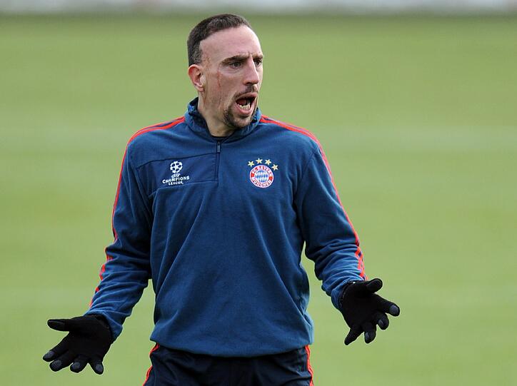 Der FC Bayern trainiert vor dem Spiel gegen Manchester City - die Bilder