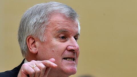 Horst Seehofer fordert eine Volksabstimmung zur Euro-Rettung.