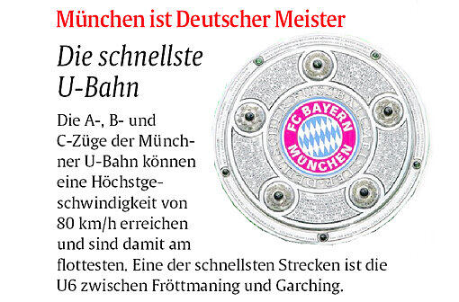 In diesen Bereichen ist München absolute Spitze. Die Bilderstrecke zum Durchklicken.