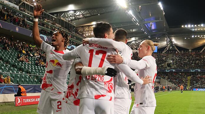 RB Leipzig setzte sich bei Schachtjor Donezk durch. RB Leipzig setzte sich bei Schachtjor Donezk durch.