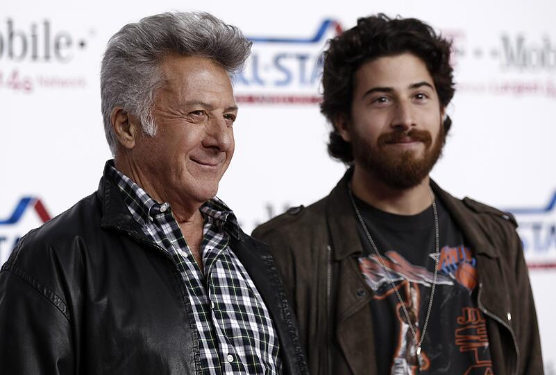 Dustin Hoffman und Sohn Jake