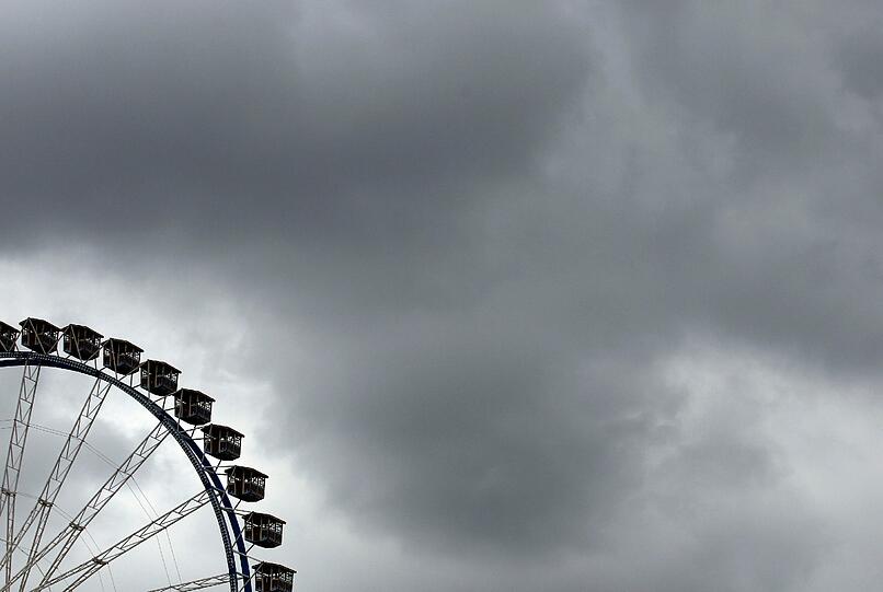 Neue Bilder vom Wiesn-Aufbau.