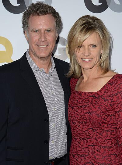 Will Ferrell mit seiner Frau Viveca Paulin.