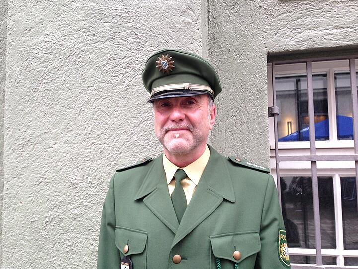 Josef Stoiber (59) ist Kontaktbeamter der Polizei in Unterhaching.