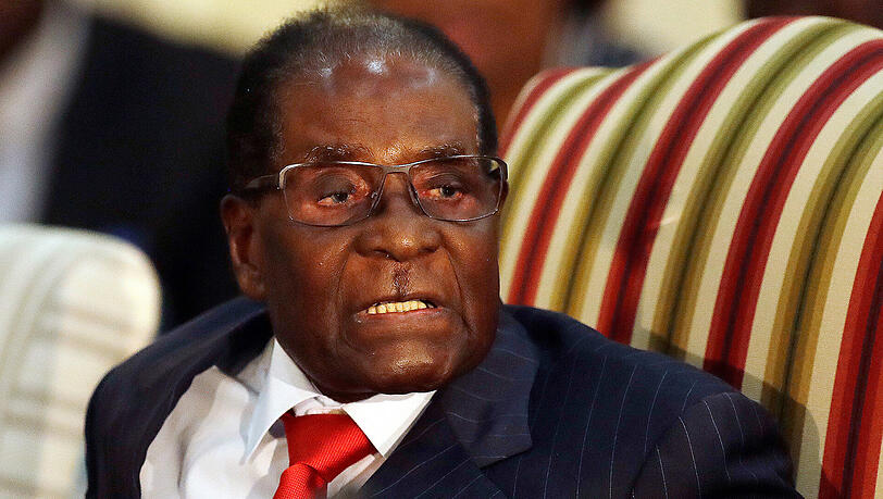 Hat seinen Rücktritt erklärt: Simbabwes Präsident Robert Mugabe. Hat seinen Rücktritt erklärt: Simbabwes Präsident Robert Mugabe.