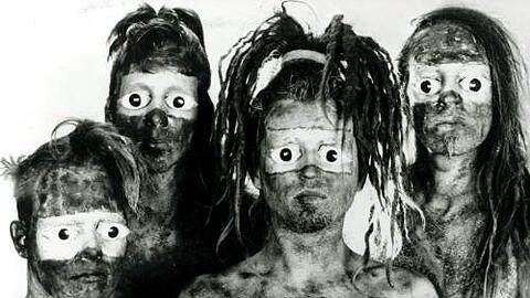 Das waren noch Zeiten: Die Freaky Fukin Weirdoz 1992, kurz nachdem sie einen großen Plattendeal abgeschlossen hatten.