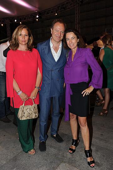 Alexandra Hubenz, Massimo Redaelli und Laudomia Pucci.