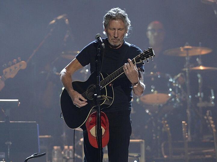 Roger Waters während eines Auftritts in East Rutherford