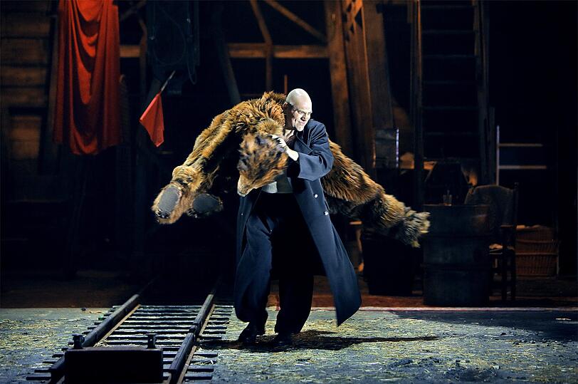 Die "Walküre" in der Inszenierung von Frank Castorf.