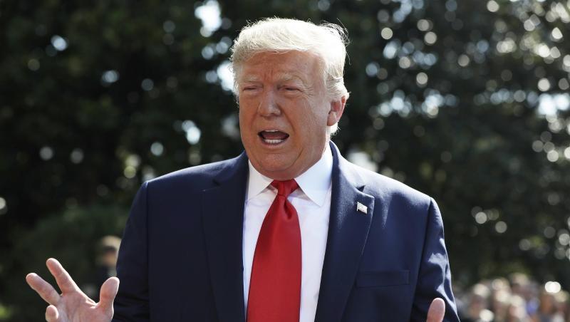 "Wir werden sehen, ob wir das Treffen beibehalten oder nicht", sagte Trump über die geplante Gesprächsrunde im Handelskonflikt mit China. "Wir werden sehen, ob wir das Treffen beibehalten oder nicht", sagte Trump über die geplante Gesprächsrunde im Handelskonflikt mit China.