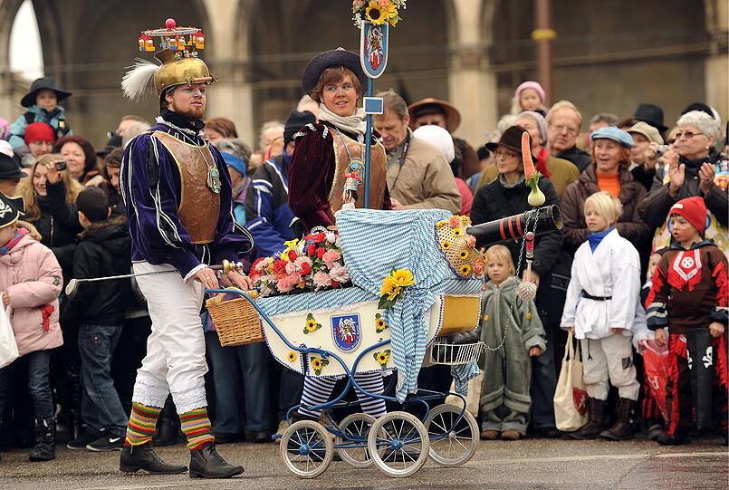 Faschingsumzug der "Damischen Ritter" in München