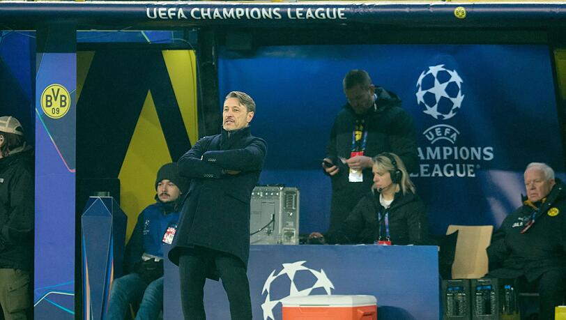 Niko Kovac konnte vor allem mit der Offensive seines Teams nicht zufrieden sein.